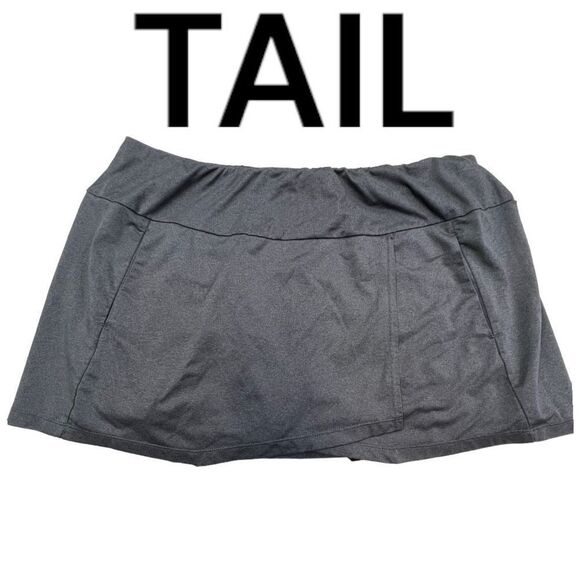Tail Athletic Skort Skirt Women's 2XL Black Flat Front Stretch versatile Golf - Picture 1 of 7